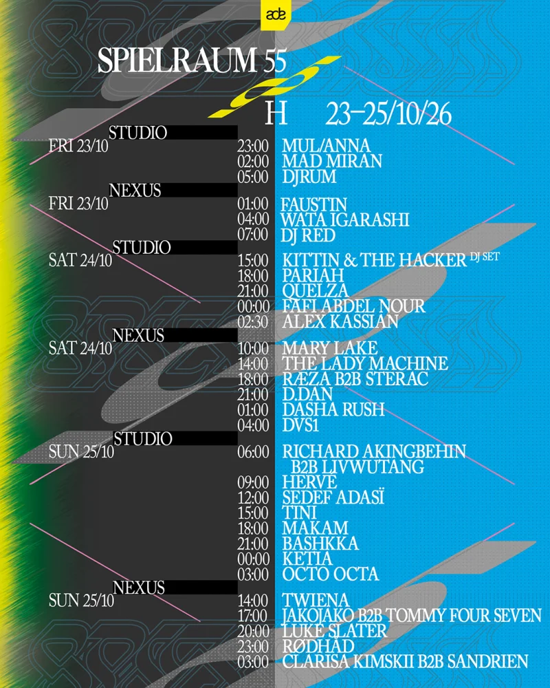 ADE | SPIELRAUM 55HRS