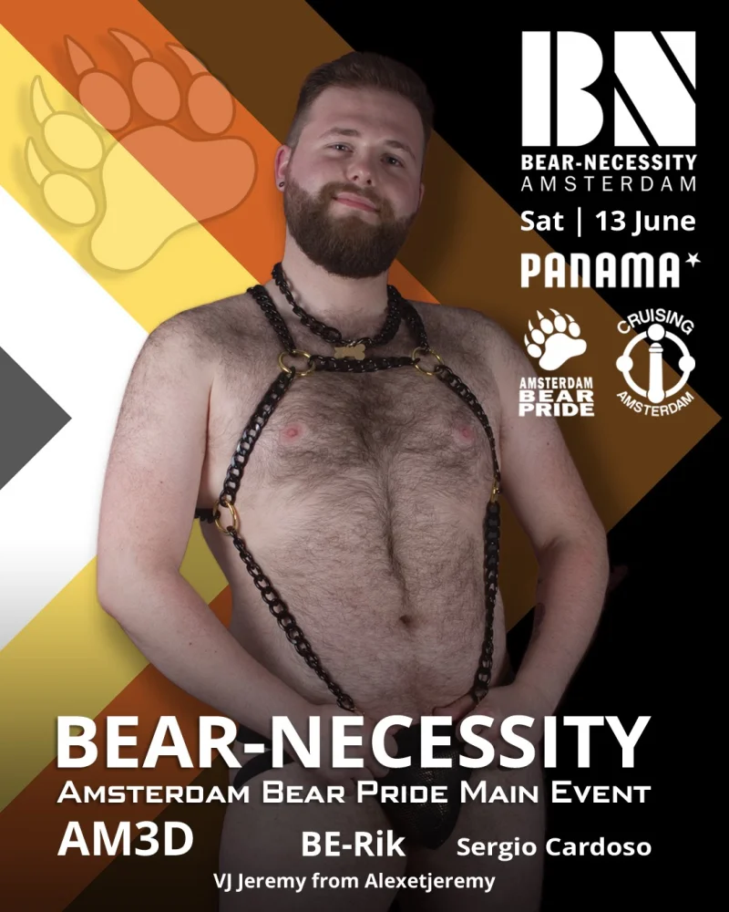 BEAR-Necessity: Het Hoofdevenement van Amsterdam Bear Pride featured image