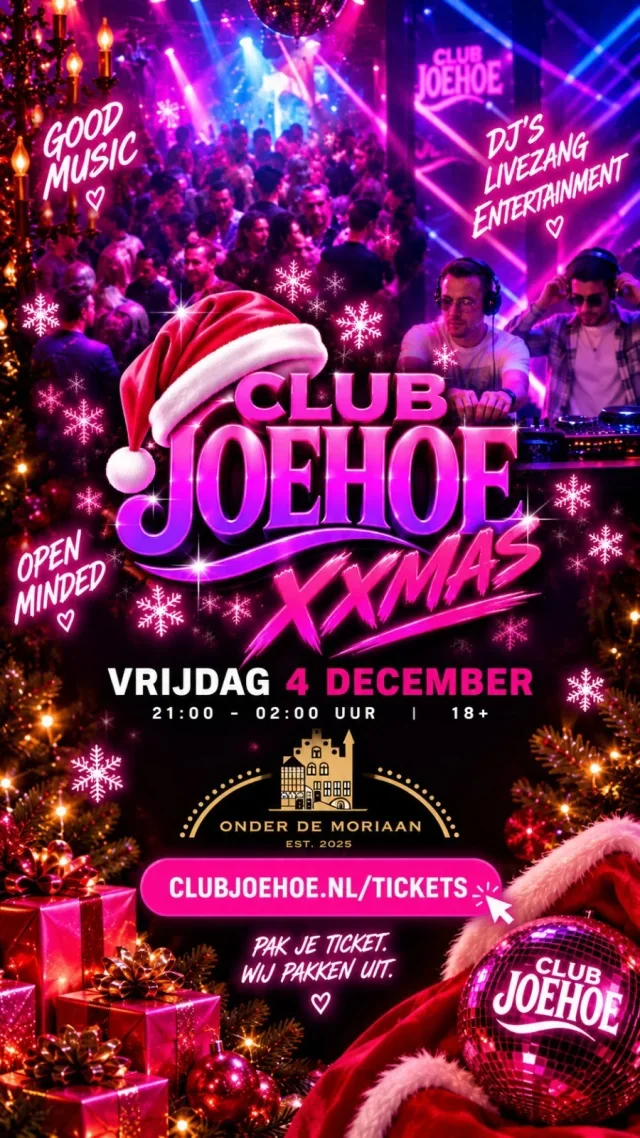 Club Joehoe – XXmas Editie featured image