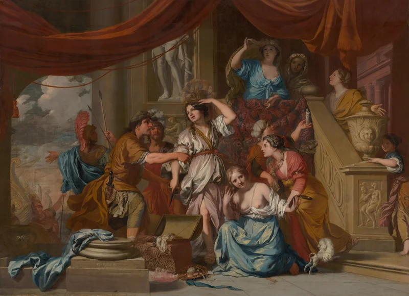 Gerard de Lairesse, Achilles Discovered among the Daughters of Lycomedes