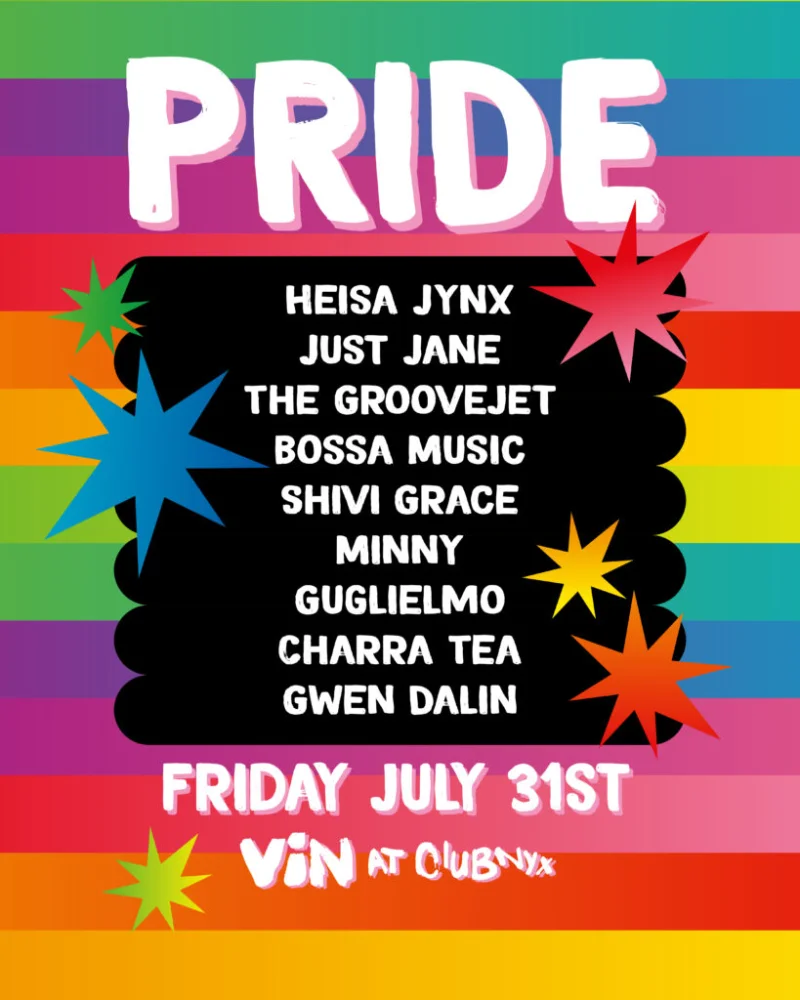 Line-up poster