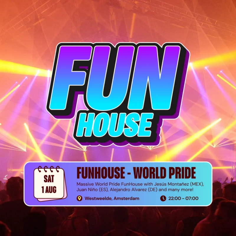 FunHouse The World Pride Saturday Edition featured image