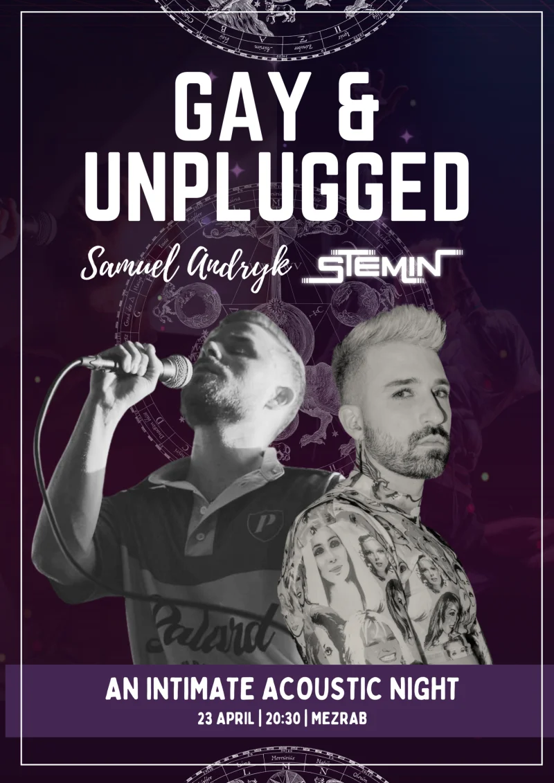 Gay & Unplugged: Samuel Andryk and Stemin