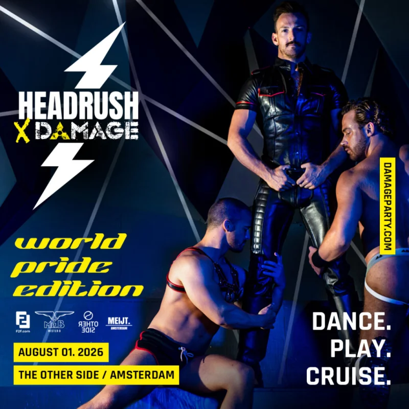 HEADRUSH X DAMAGE – WORLDPRIDE featured image