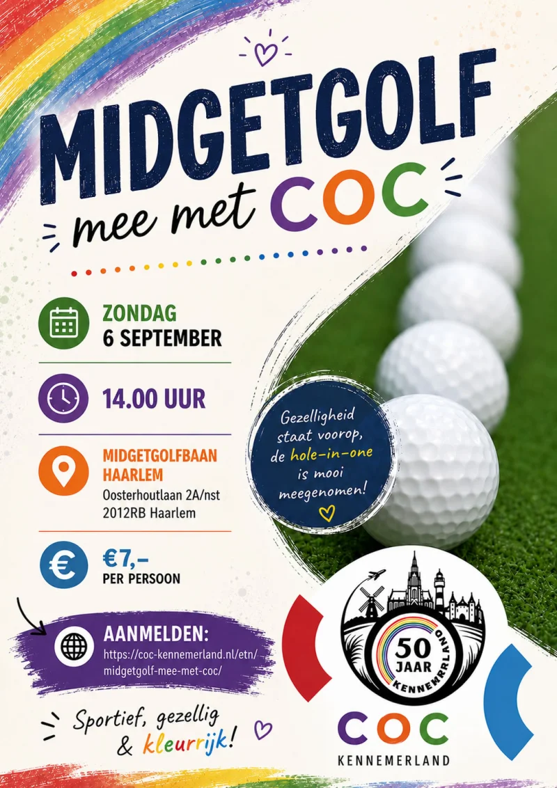 Midgetgolfen met COC