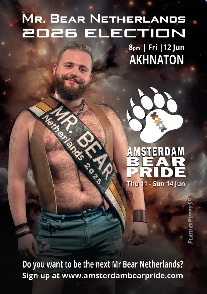 Verkiezing Mister Bear Netherlands 2026 featured image
