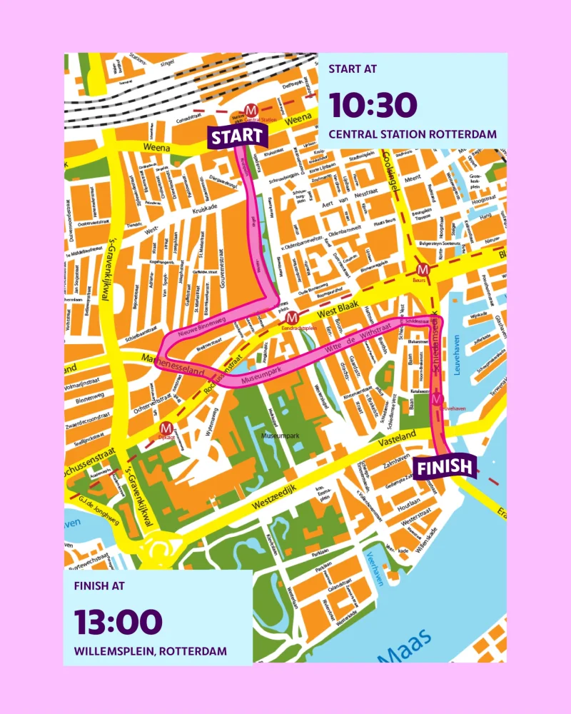 Route Pride March