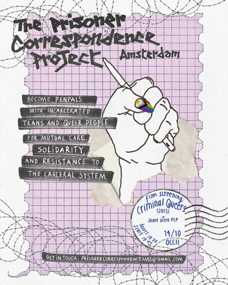 Prisoner Correspondence Project Amsterdam // Screening: Criminal Queers (2015) featured image