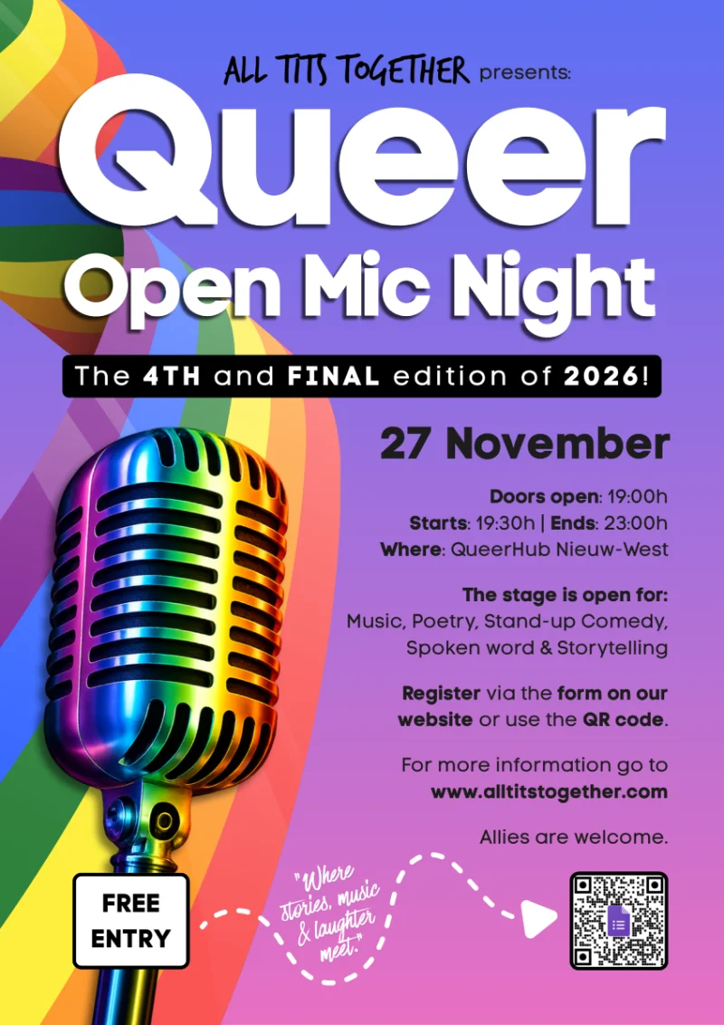 Queer Open Mic Night | 4th Edition featured image