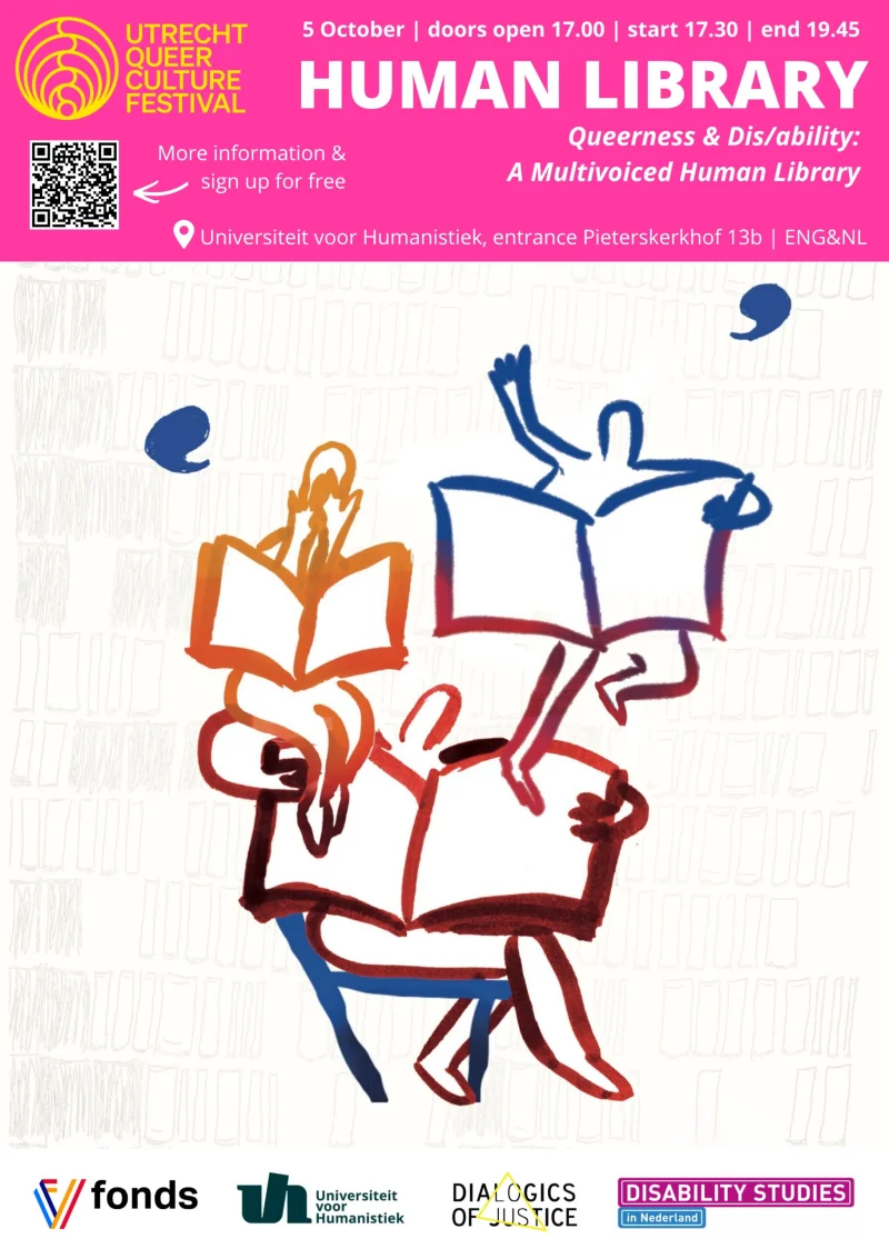 Queerness & Dis/ability: A Multivoiced Human Library featured image