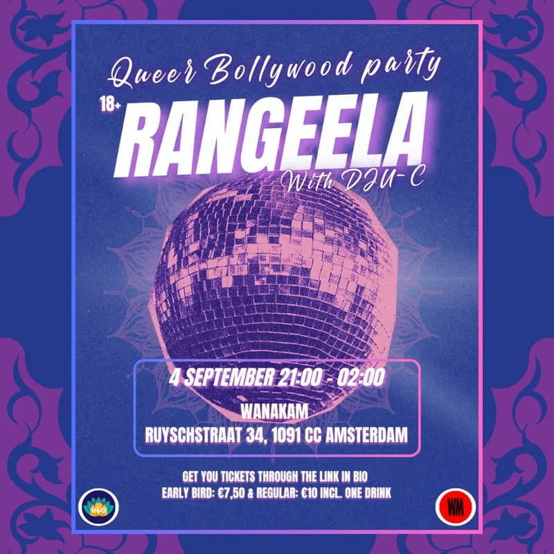 Rangeela - Queer Bollywood party