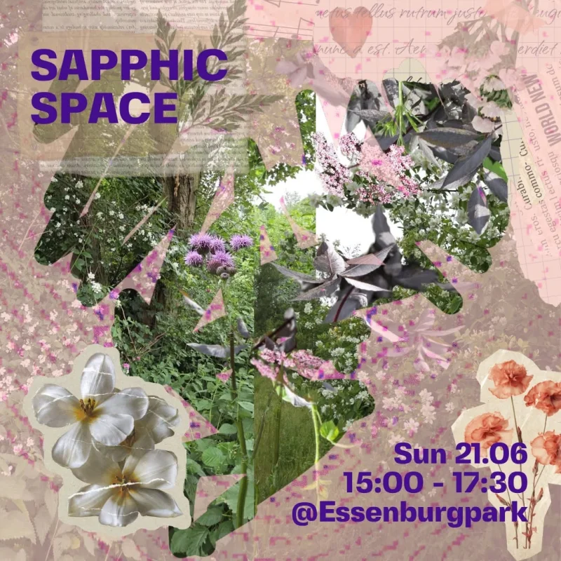 Sapphic Space - Flowers picking
