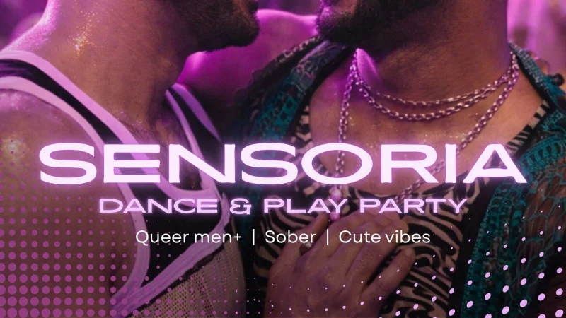 Sensoria - Queer Men's Dance and Play Party featured image