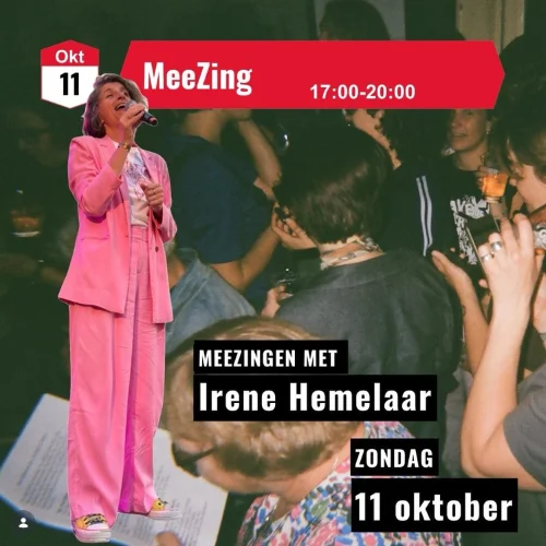 Meezingen met Irene Hemelaar