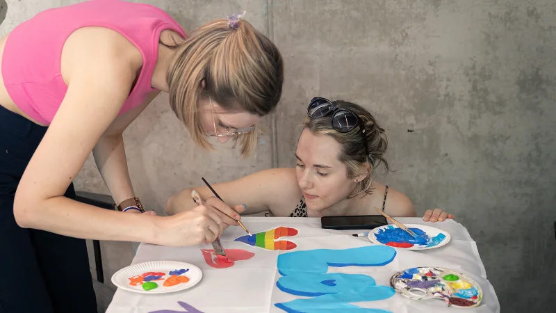 The Social Hub x AMP: Pride Paint and Sip