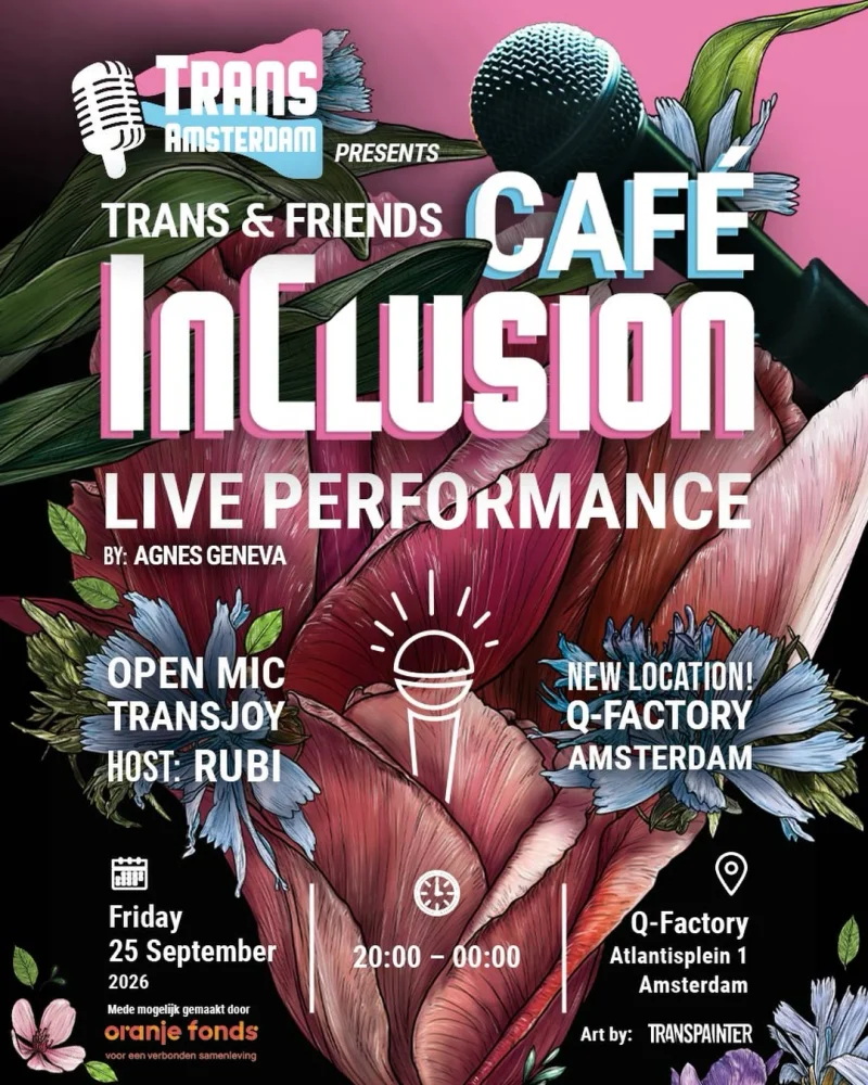 Trans and Friends Café InClusion & Open Mic