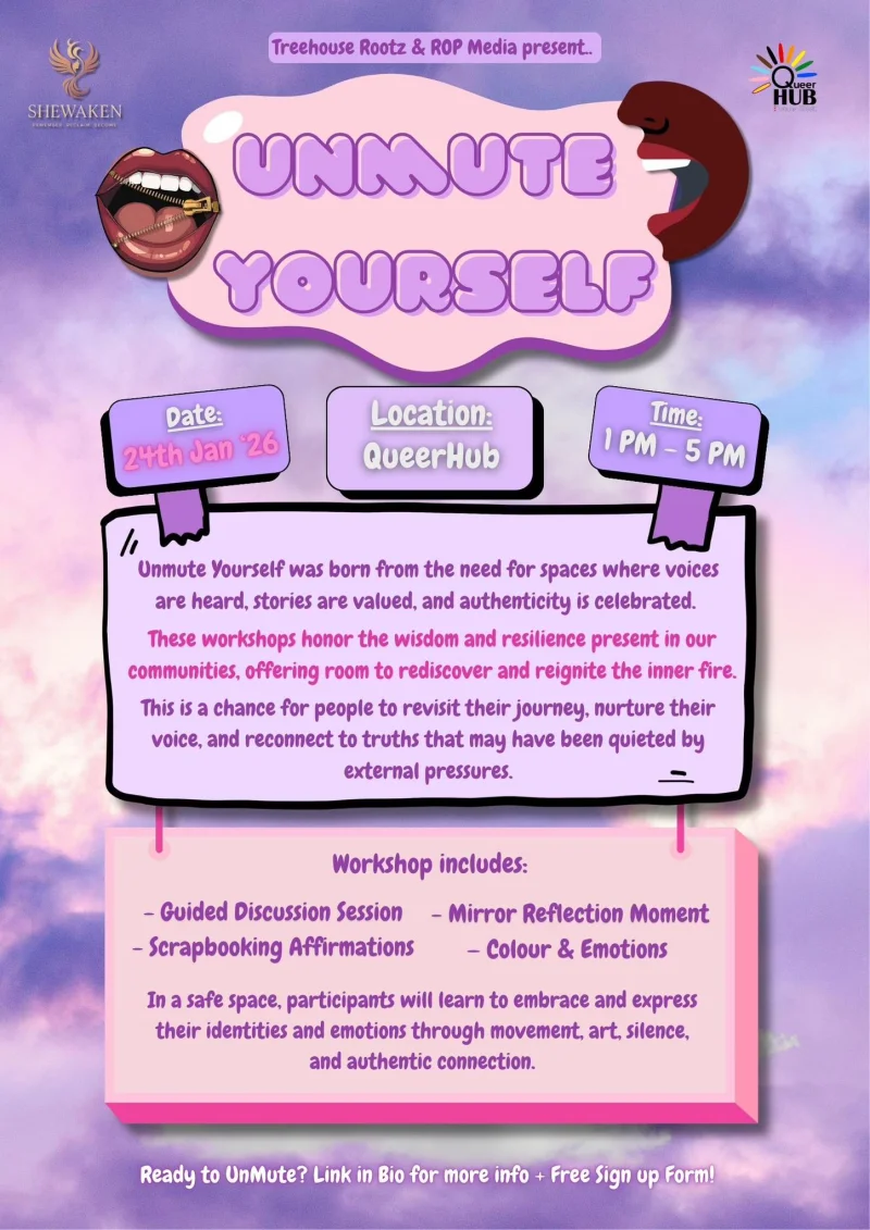 Unmute Yourself workshop