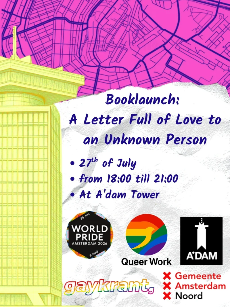 ‘A Letter Full of Love’: New Book Amplifies Stories of LGBTQ+ Newcomers in Amsterdam