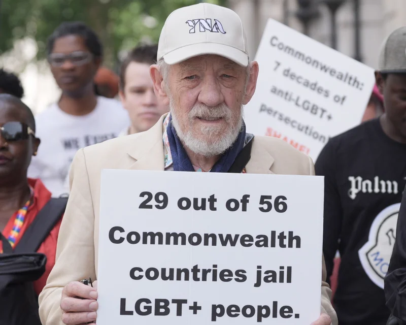 ‘A Love of Justice’: Ian McKellen Marches Against Colonial-Era Anti-LGBTQ+ Laws
