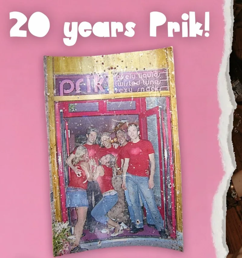 Amsterdam's Prik Bar Celebrates Its 20th Anniversary