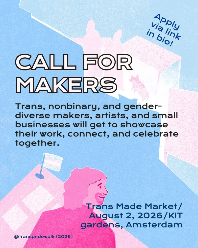 Applications Open for 2026 Trans Made Market in Amsterdam