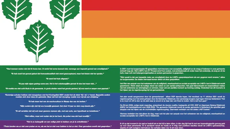 Community Rallies in Oldebroek After New Coalition Bans 'Unchristian' Rainbow Flag