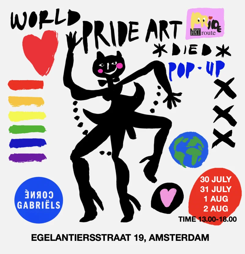 Exhibition: Artist *DIED* to Host Wearable Art Pop-Up in Amsterdam's Jordaan