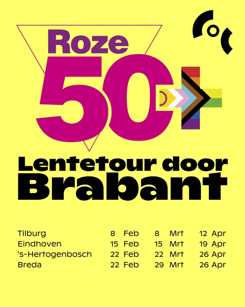Roze50+ Launches LGBTQ+ Seniors Tour in Brabant