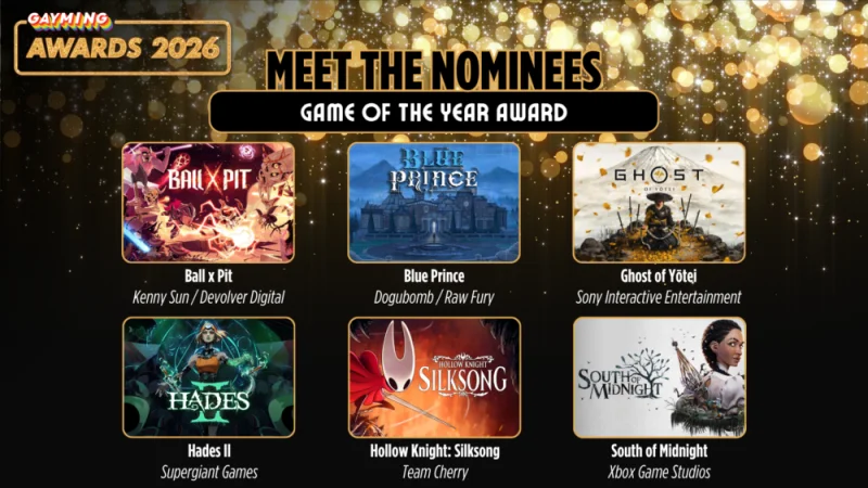 Indie Successes and Queer-Led Narratives Compete for Gayming Awards' Top Prize