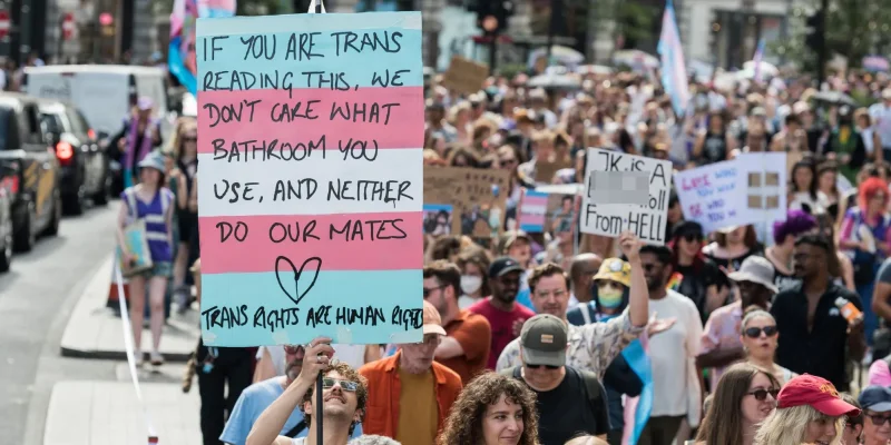 London Trans+ Pride Draws 150,000 in Protest and Celebration