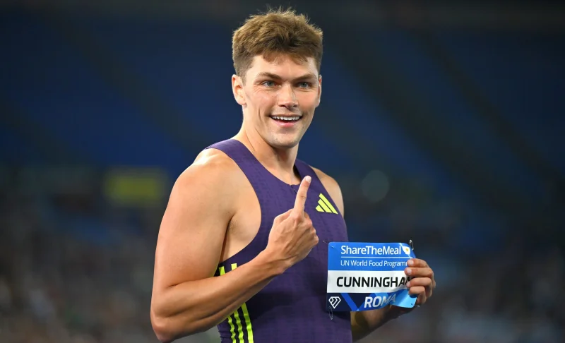 Lost Luggage No Hurdle for Trey Cunningham as He Smashes 27-Year-Old Record in Rome