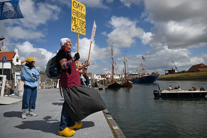 Pride Boat Sails in Zeeland After Being Barred from Official Harbour Festival