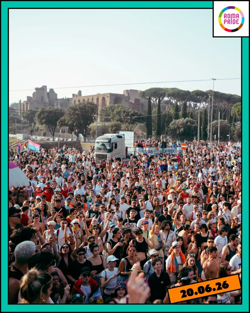 Rome Pride 2026: Parade and Month-Long 'La Pride Croisette'