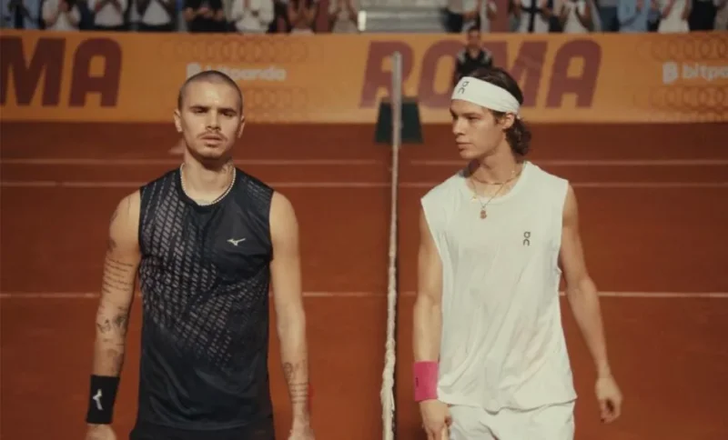 Romeo Beckham Serves Up a Queer Tennis Rivalry in New Film 'Forty Love'