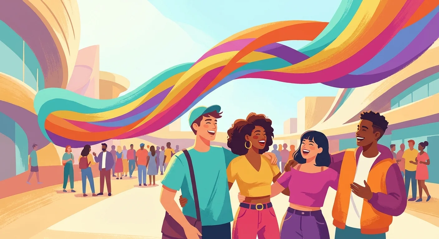 The Gen Z Rainbow Wave: One in Four Young Americans Now Identifies as LGBTQ+