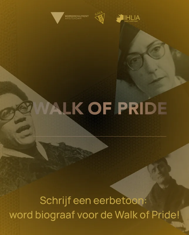 Volunteer Writers Sought to Chronicle Lives for Amsterdam's Walk of Pride